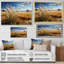 Golden Harvest Meadow Horizon II - prairies, art mural-1672014931-1672014932