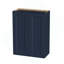 Armoire murale bleu marine 27 pouces avec 2 tablettes réglables pour la cuisine, la salle de bain et la buanderie-1733010635