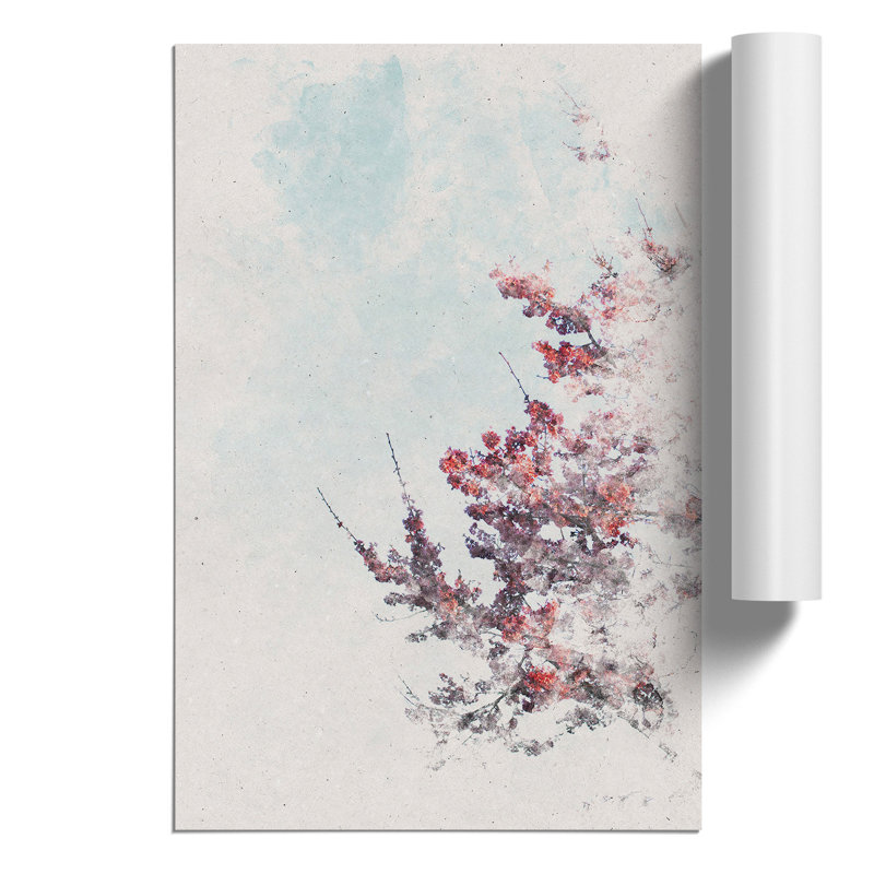 Branches Of A Cherry Blossom Tree - No Frame Print, 84cm H x 59cm W x 0.1cm D