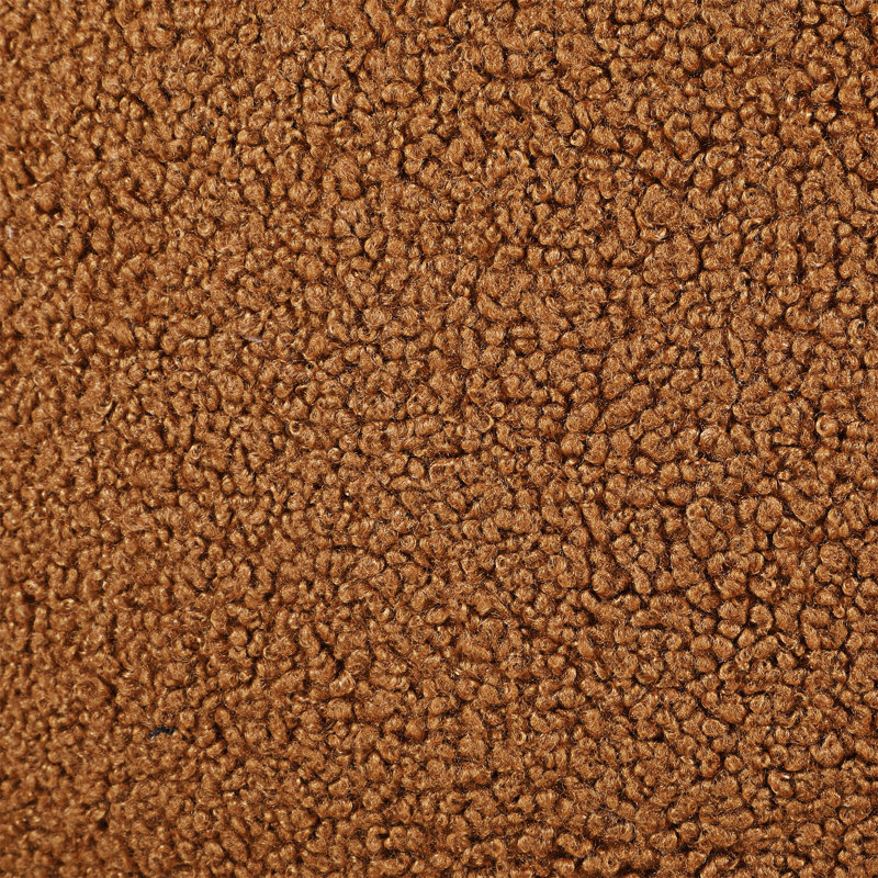 Chaise d'appoint rembourrée, Orange