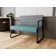 Waterfall Waiting Reception Loveseat Sled Base Metal Frame