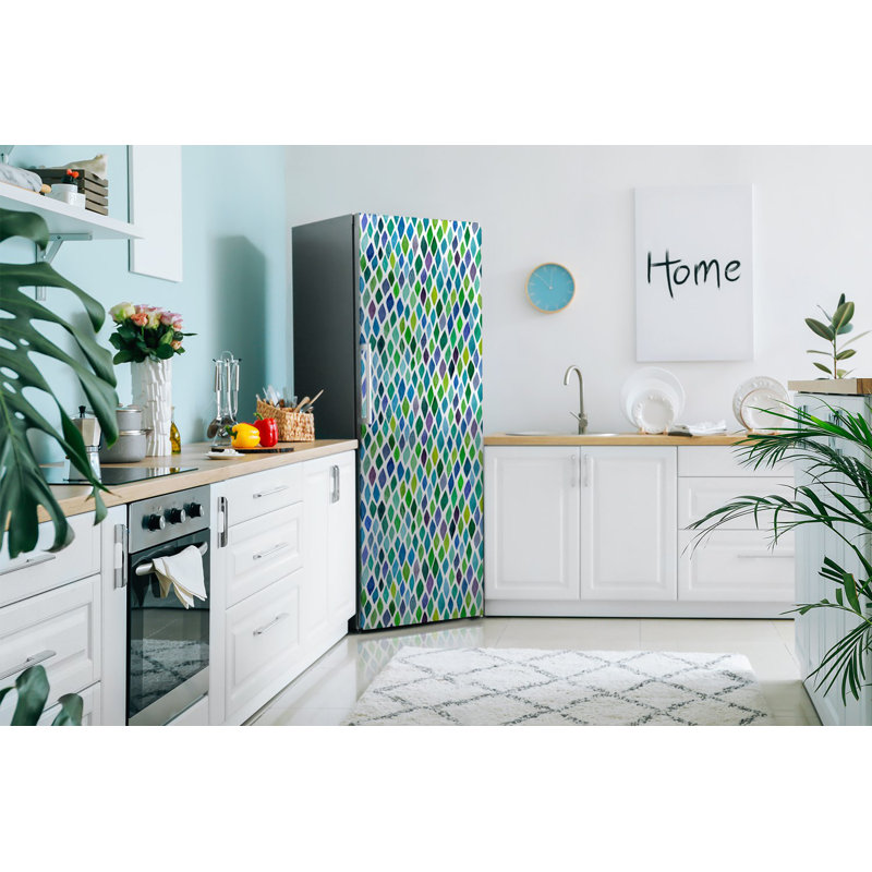 Abstract Door Decal