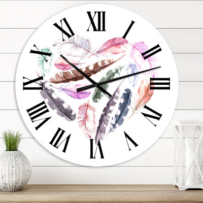 Horloge murale bohème et éclectique