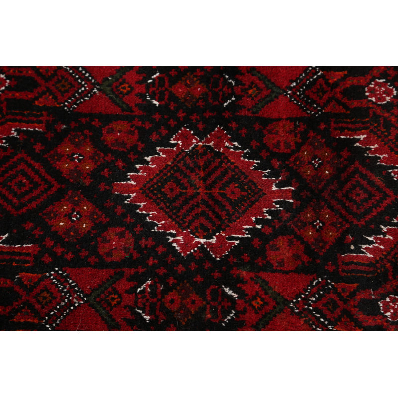 One-of-a-Kind 3'3" X 6'0" New Age Wool Area Rug in