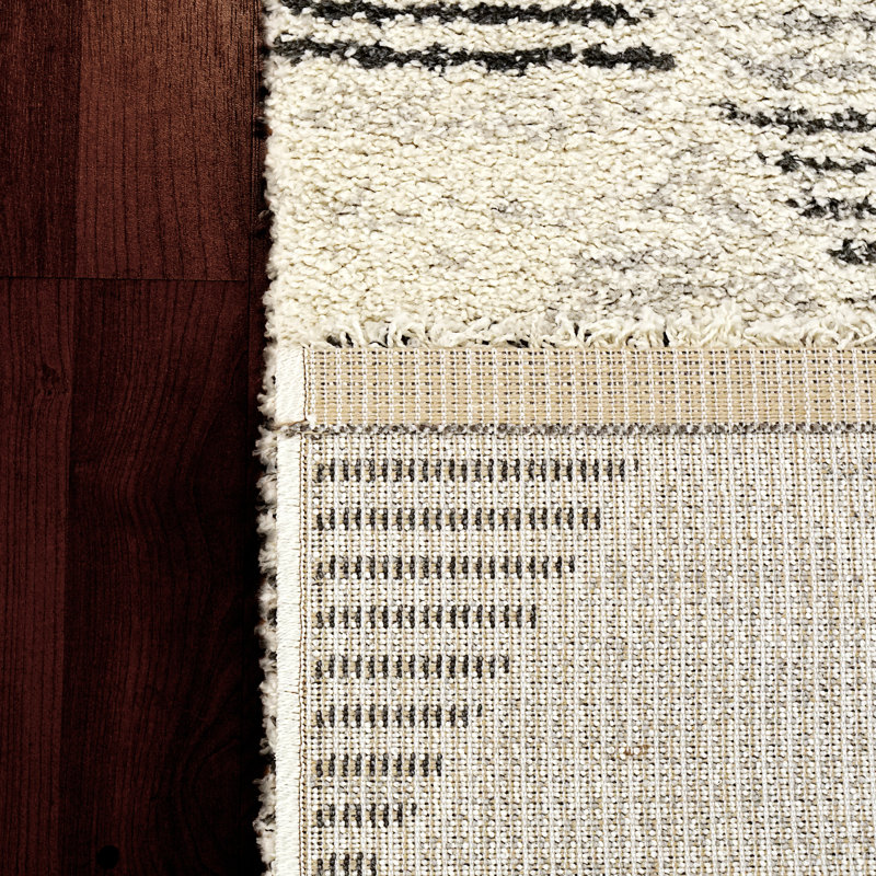 Tapis gris Sevro, Rectangle 2 pi x 3 pi 11 po