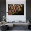 «Red Barrel Studio®» par Morris, art sur toile tendue par Arthur Gallery, Texas, plume de dinde sauvage Hidalgo Co-1376337626