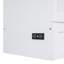 Grand lit escamotable avec grands tiroirs, blanc