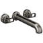 Kintsu® Two Handle Wall Mount Tub Filler-60131050-60131044
