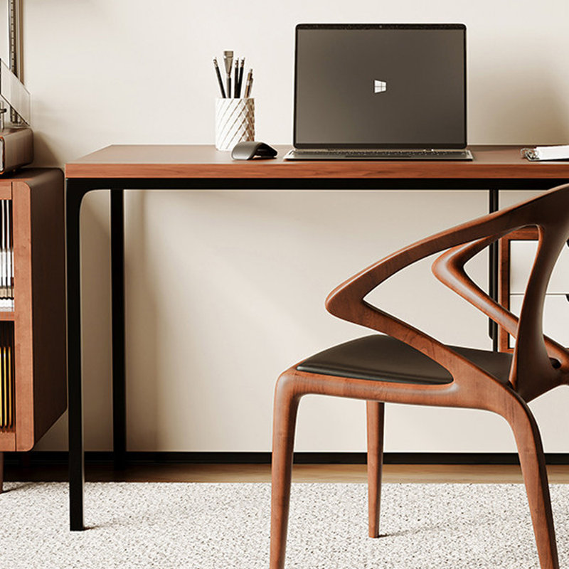 Bureau d'ordinateur spacieux au design artistique exquis, H 29,52 po x l 70,86 po x P 27,55 po