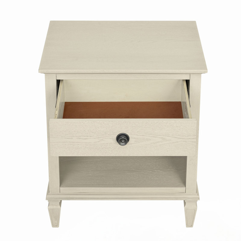 Tables de chevet, Crème, crème