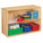 2 Compartment Manufactured Wood Shelving Unit