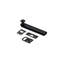 Deltana 4SBCS26 4" Surface Bolt, Concealed Screw, HD in Polished Chrome-805483978