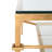 Genevieve Glass Top Single Coffee Table-472964848