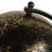 Koregan Globe Decorative Object for Home Decor – Modern Sculpture with Unique Metal Stand – Figurine for Shelf Styling, Coffee Table Decor, or Decorations for Living Room and Kitchen Decor, Black/Gold-50693185