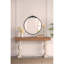 Miroir de style classique 36 "x 39" avec forme ronde et cadre d'inspiration baroque