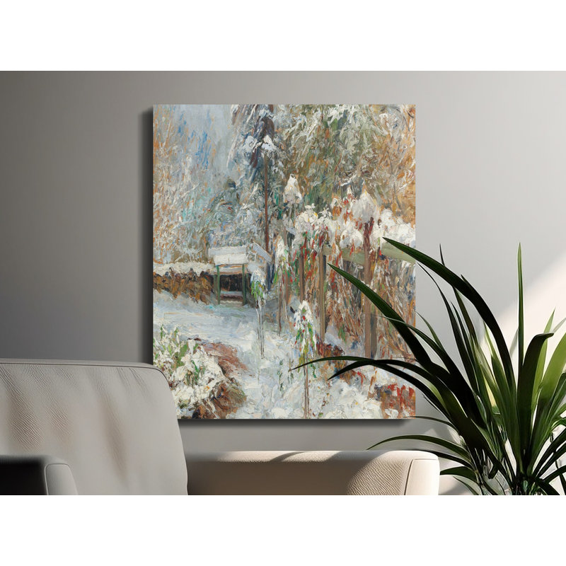 Delvalle 1 Piece Wrapped Canvas Wall Art Set, 9x12