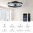 Peronne 20'' Ceiling Fan with LED Lights-1925200355
