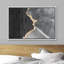 "Collage d'arbre géométrique à grain de bois noir, formes abstraites, illustrations d'art moderne" sur-98179780-98179783