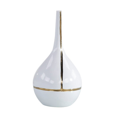 Golden Stripe Vase, Small