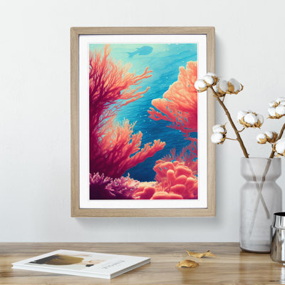 Stupendous Coral Reef - Single Picture Frame Painting