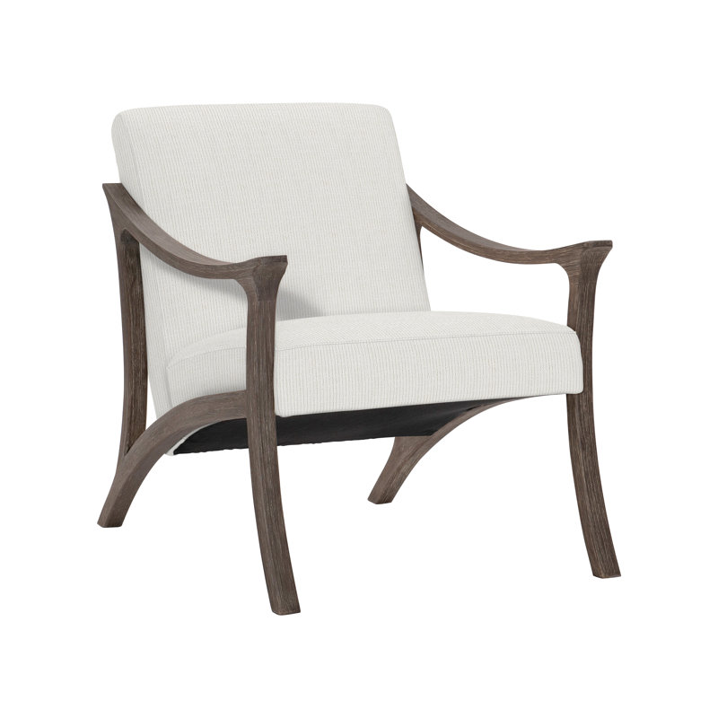 Lovina Teak Patio Chair with Cushions, Cream Outdoor Poly 6070-002