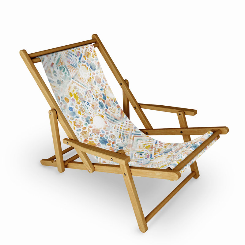 Chaise de plage inclinable Jacqueline