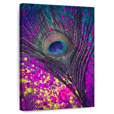 Kerner Speckled Peacock Feather