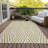 Altair Flatweave Washable Geometric Indoor / Outdoor Rug-48997881