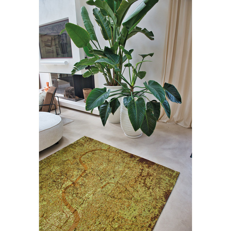 Abstract Recycled P.E.T Area Rug, Rectangle 100 x 140cm