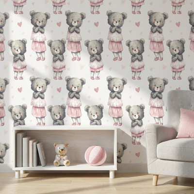 Adorable décoration murale Teddy Bear