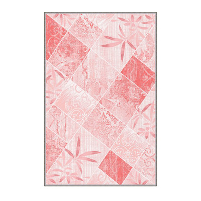 Tapis d'entrée de qualité supérieure, 100% polyester, 39,4 po x 59,1 po | Hauteur des poils de 8 mm, 650 g / m² | Pois antibactérien, feutre en PVC antidérapant, lavable à la machine | Impression numérique 3D, durable et élégante pour la décoration intérieure