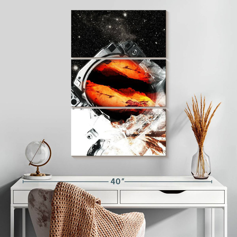 Oberle Mars Odyssey, 32" H x 20" W