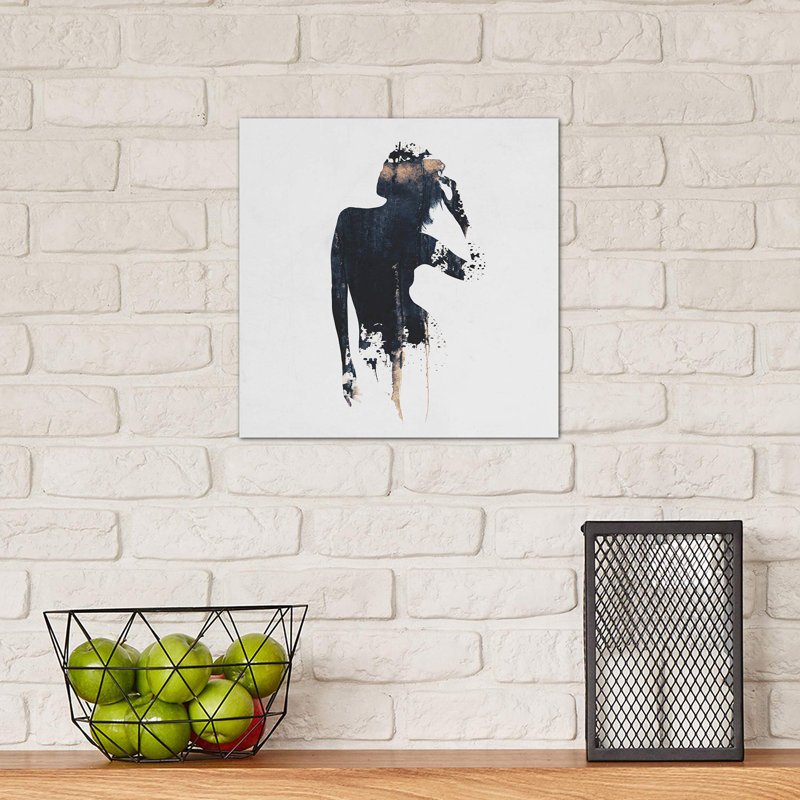 Where Is My Mind II by Dániel Taylor - Print on Canvas, 45.72 cm H x 45.72 cm W x 1.91 cm D, No Frame