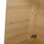 Meuble-lavabo autoportant avec portes à fermeture en douceur et lavabo en céramique