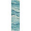 Tapis turquoise intérieur / extérieur lavable à la machine Christain ACN1251-109531658