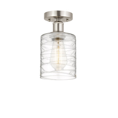 Anelise Glass Semi Flush Mount