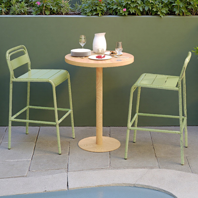 Tabouret d'extérieur (ensemble de 2), Vert