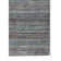 Tapis à tissage plat zone grise fait main Oshin