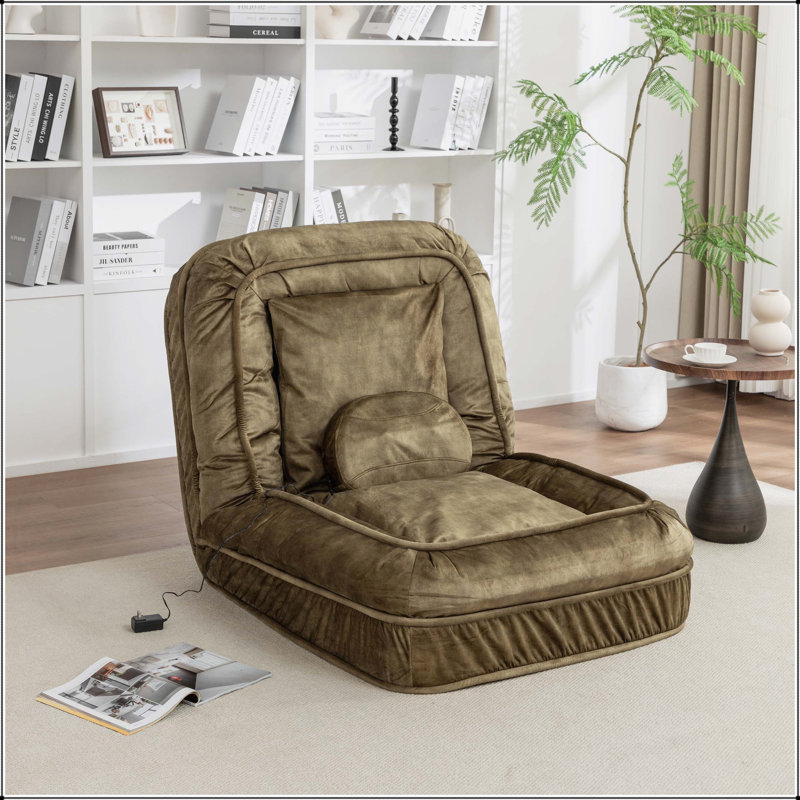 Lit rembourré pour chien, Velours vert