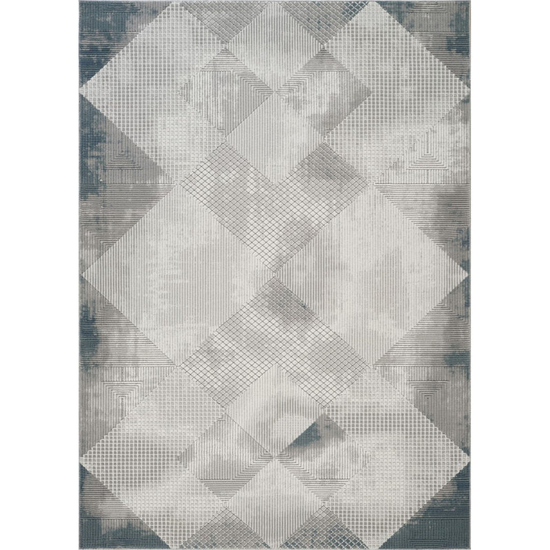 Geometrix 10 po X 10 pi 6 po Tapis, Rectangle 7 pi 10 po x 10 pi 6 po