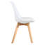 Chaise d'appoint blanche