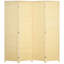 180cm W x 180cm H 4 - Panel Solid Wood Folding Room Divider