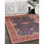 Tapis oriental rouge / ivoire / bleu-28521754