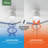 Minimus 44" 3-Blade Modern Low Profile Indoor Ceiling Fan with Integrated LED Light and Handheld Remote-1921813927