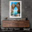 Porte-ombre turquoise imprimé par Notoriart-116882996-116883009