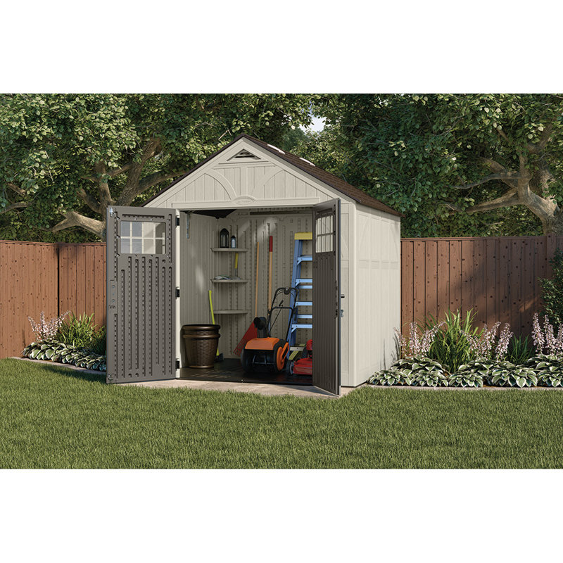 Suncast Tremont Shed, 8' W x 7.' D