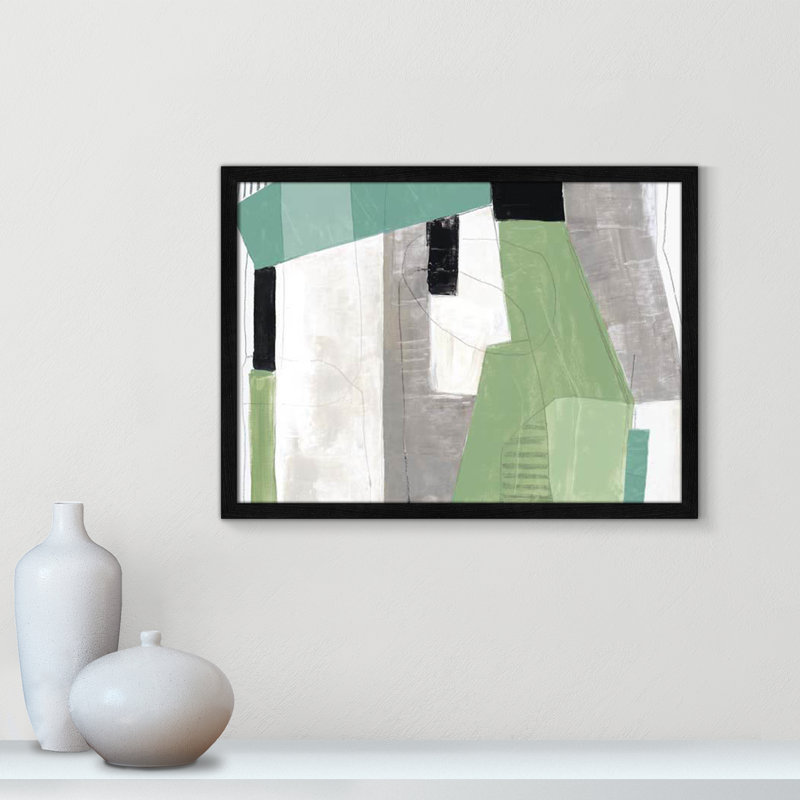 «Evergreen Essence» par Tom Reeves, Cadre mince noir - impression sur papier beaux-art, Pas de tapis