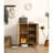 Natural Rattan Storage Cabinet Double-Door Shoe Cabinet With Large Storage Space And Durable Structure