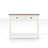 Farmhouse Style Console Table with 2 Drawers and Shelf Rustic Entryway Sofa Table Finish for Room-1865617403