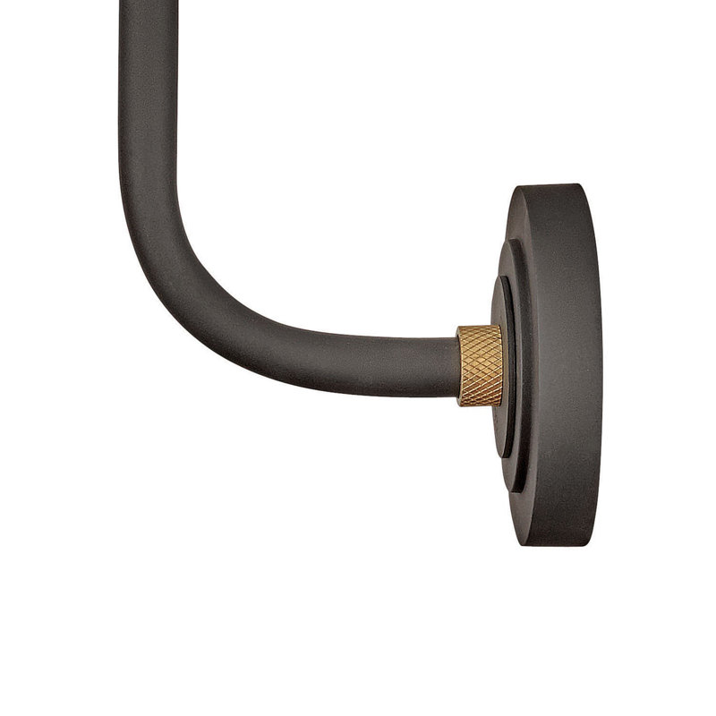 Foundry Wall Mount Outdoor Barn Light, 23.75" H x 16" W x 27" D, Black